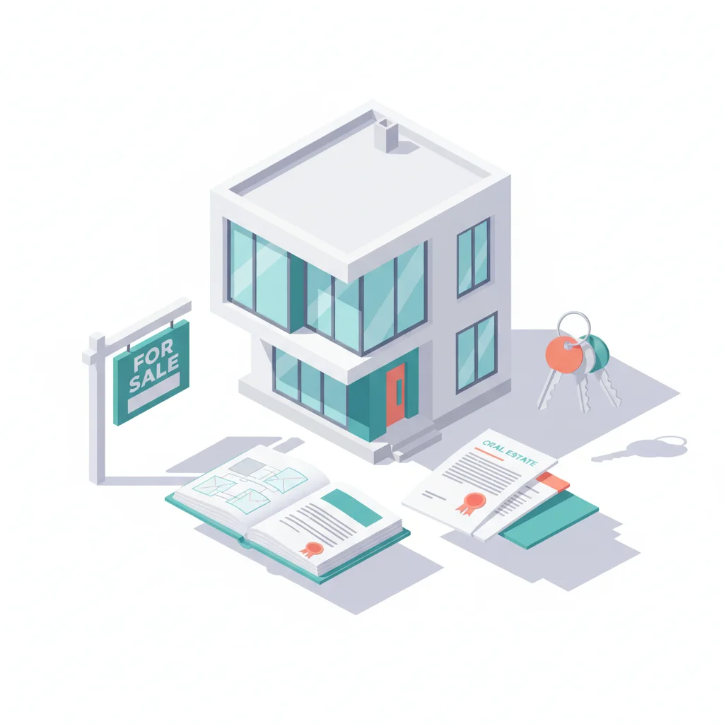 Real Estate AI automation illustration