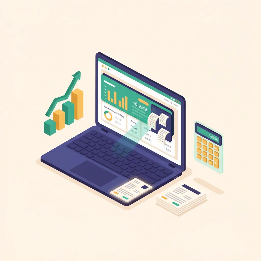 Accounting & Bookkeeping automation illustration