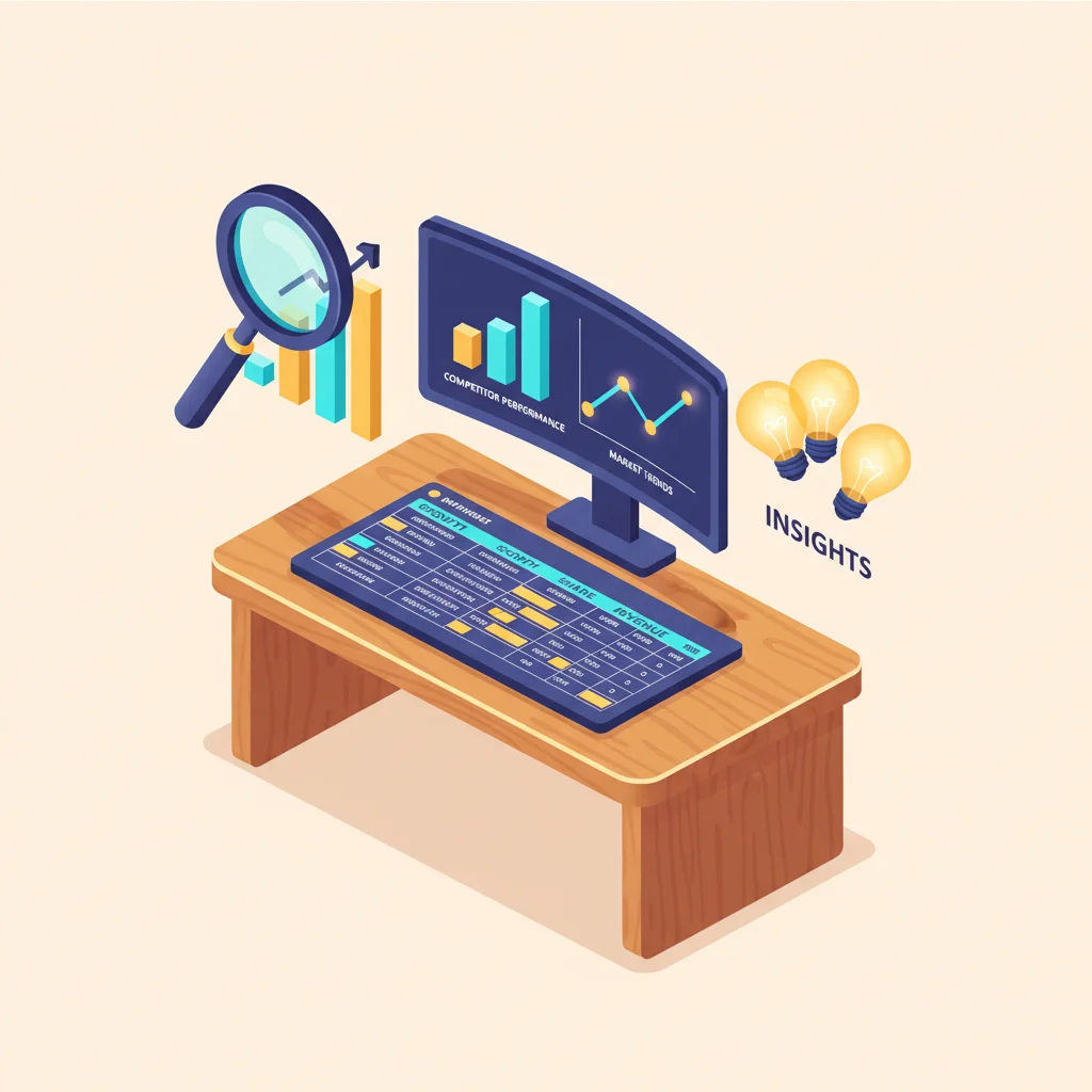 Étude de Marché automation illustration