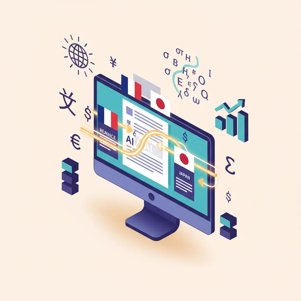 Übersetzung & Lokalisierung automation illustration
