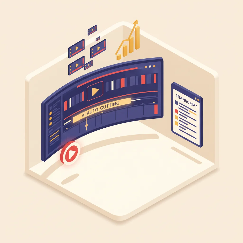 Video Editing automation illustration